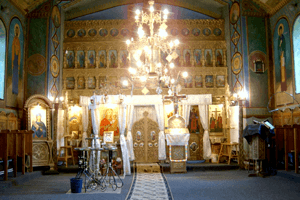 Interiorul bisericii